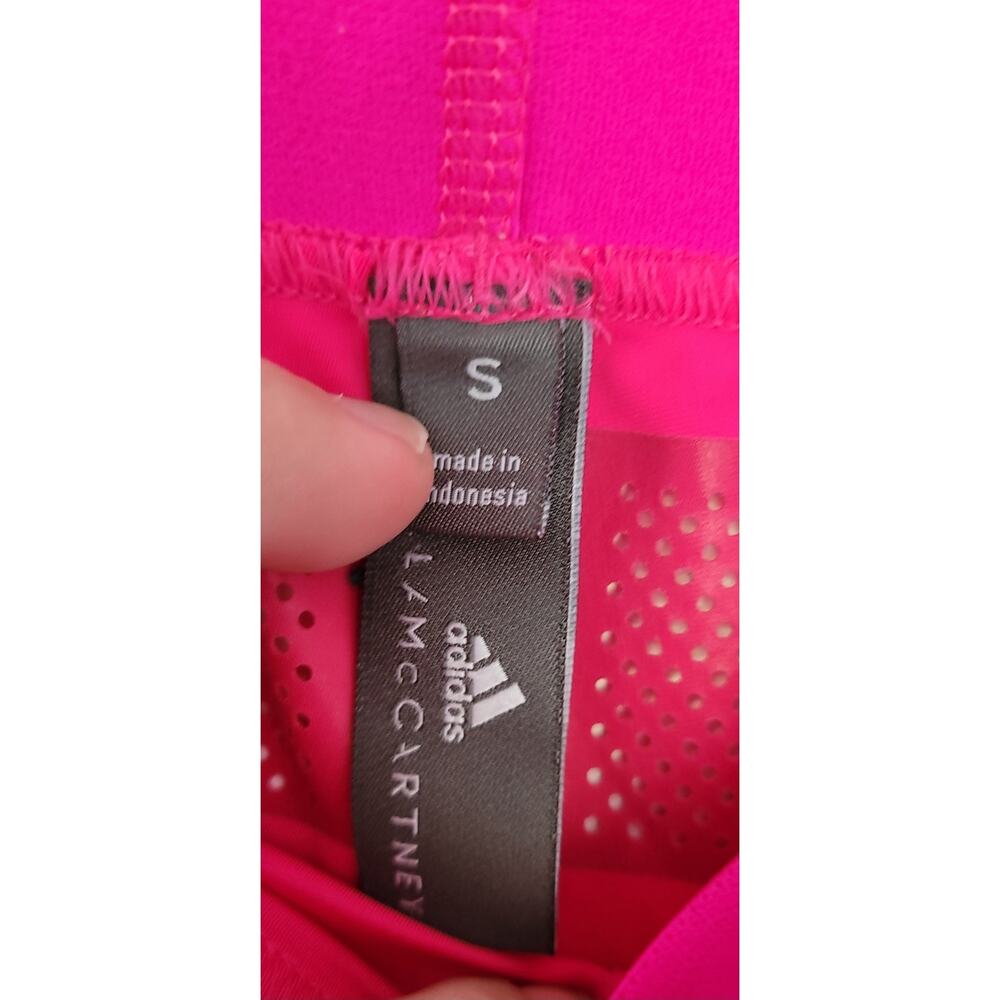 Adidas Women's Stella McCartney Pink Capri Leggings - Size Small #P3 - Picture 3 of 5